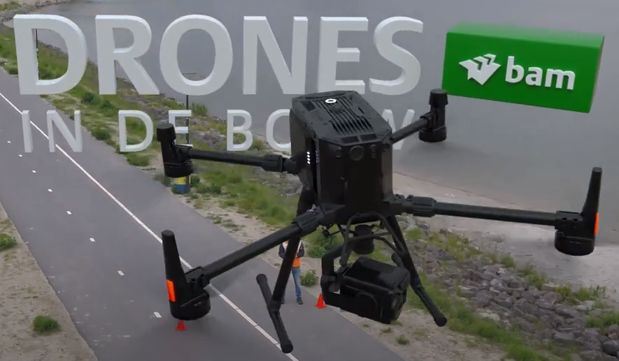 Drones in de bouw