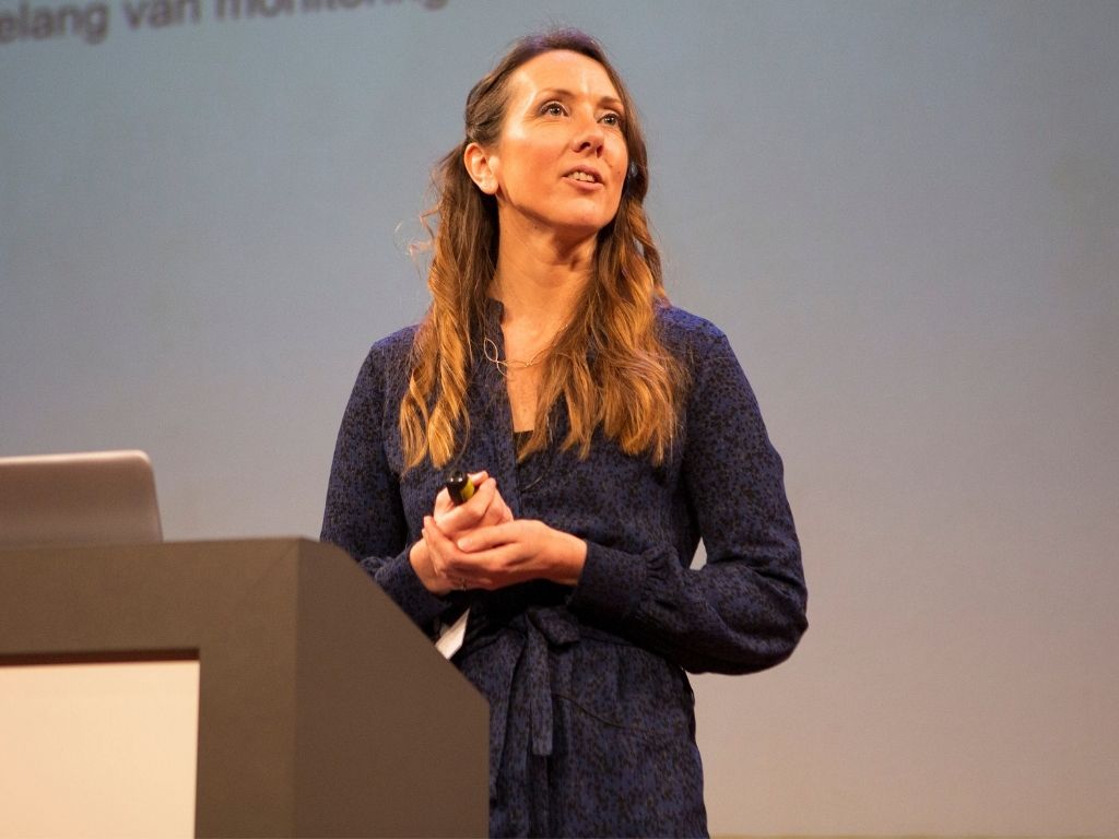 Jojanneke van der Toorn was keynotespreker tijdens de bijeenkomst over draagvlak in Nijmegen