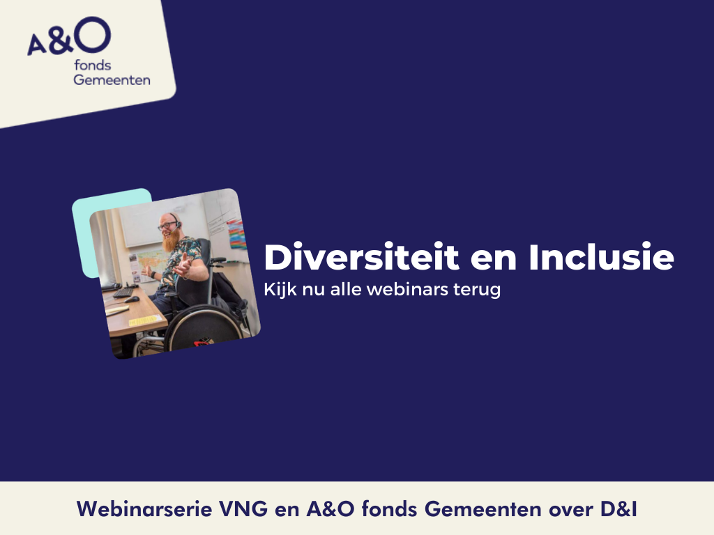 Webinarserie VNG En A&O Fonds Gemeenten Over D&I | SER Diversiteit In ...