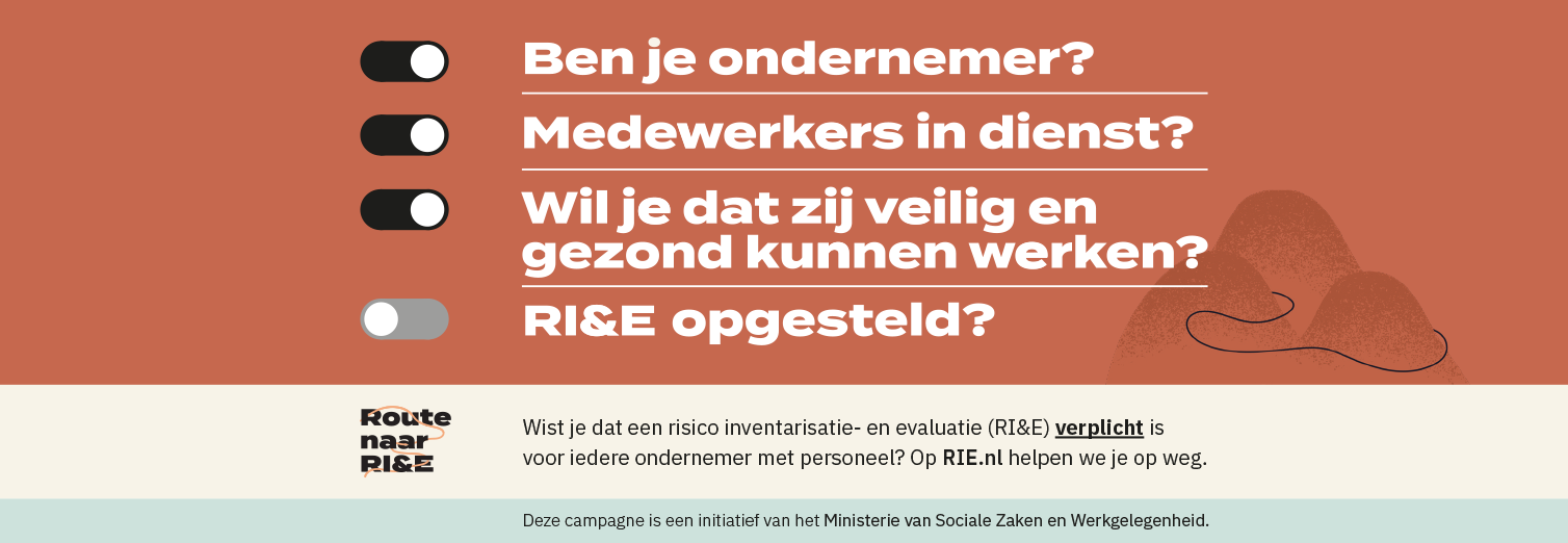 Route naar RI&E Ministerie van het Ministerie van Sociale Zaken en Werkgelegenheid