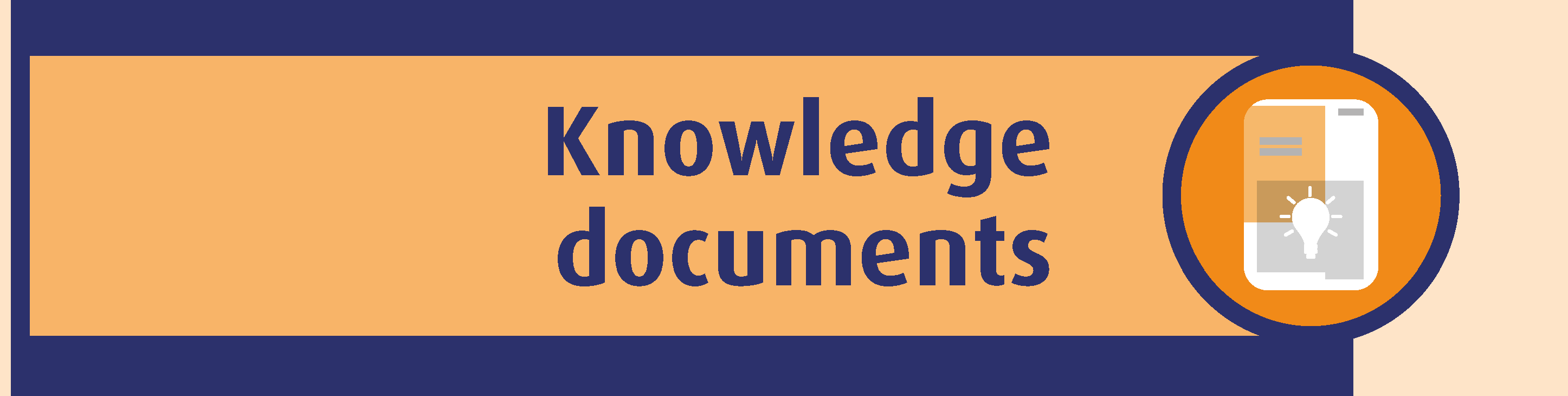 Knowledge documents
