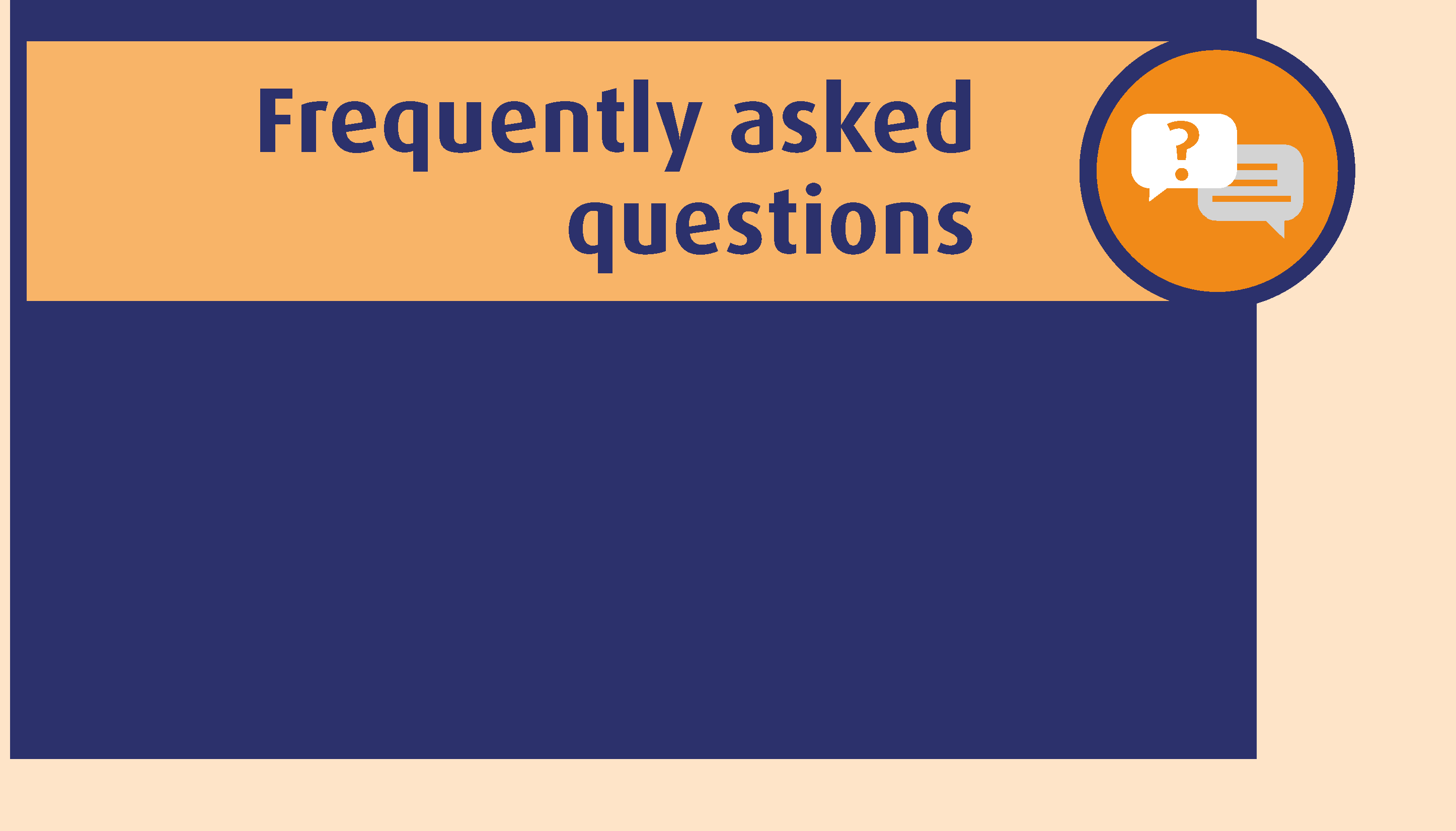 Frequently asked questions