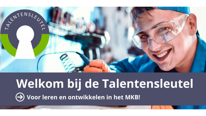 Banner van De talentensleutel